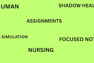 do ihuman, shadow health, focused note, lab simulations