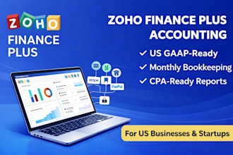 do zoho books accounting, bookkeeping and  financial reports
