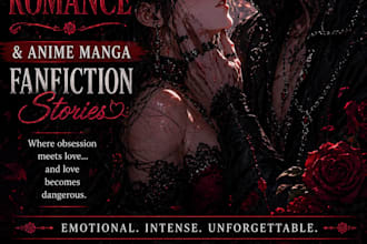 write intense dark romance and anime manga fanfiction stories