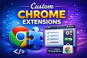 develop a custom chrome extension for your needs