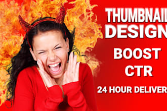 design eye catching youtube thumbnails in 2 hours