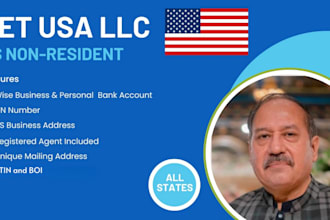 register USA llc for non residents