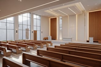 create breathtaking 3d church interior designs with realistic rendering