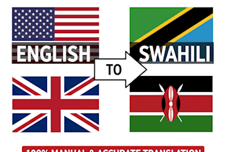 proofread and edit your swahili documents professionally