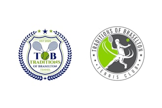 design luxury tennis logo