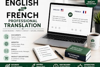 translate english to french and french to english