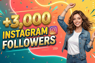 instantly gain 3000 instagram followers fast