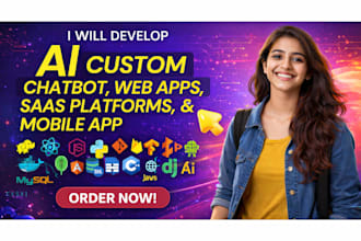 develop ai web applications, ai chatbots, and ai powered websites