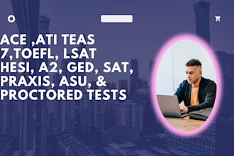 help with hesi, teas, wgu, ged, and gmat