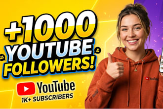 boost your 1000 youtube followers