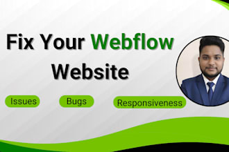 fix responsive issues in your webflow website in 24 hours