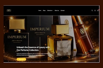 build perfume shopify store, fragrance store perfume website, dropshipping store