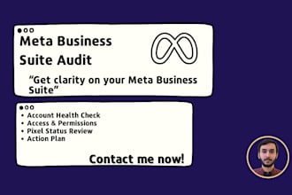 audit your meta business suite setup and tracking