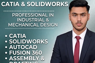 do cad modeling for mechanical and industrial design