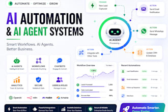 build ai automation workflows and ai agent systems