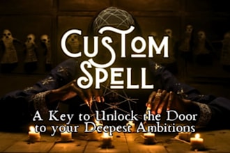 cast a powerful custom spell, for any situation of your choice