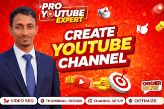 create and setup youtube channel professionally