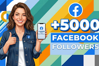extend new 5000 facebook followers