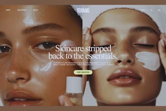design beauty website skincare website beauty shopify store cosmetic store