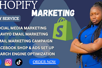 shopify marketing to increase traffic, sales and conversions