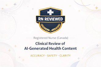 clinically review ai generated health content for accuracy and safety