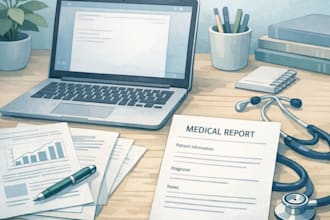 do medical reports and research