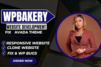 redesign wordpress website with divi using divi theme wpbakery and divi