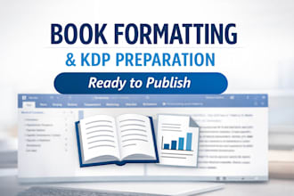 format and structure your book for publishing
