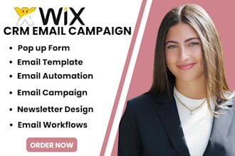 do wix crm email campaign automation workflows for business