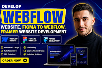 framer website design, webflow website framer landing page