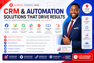 do facebook gohighlevel quoteiq slack zapier automation salesmate CRM hubspot