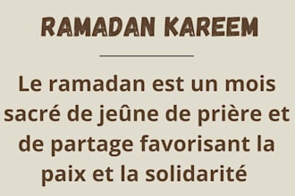 design professional ramadan and islamic greeting cards