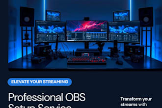 design streaming overlay for your streaming account