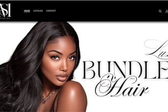 hair extension website hair extension shopify store wix hair extension website