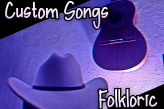 make a custom latin folk song for you