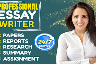 write essay, assignment, finance, apa paper and research