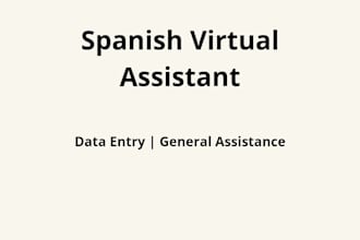be your spanish virtual assistant for simple tasks