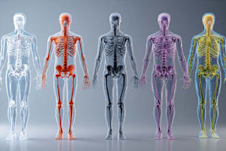 draw exercise, medical and anatomy illustrations