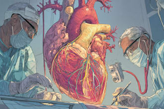 draw a surgical procedure or anatomical illustration