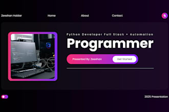develop python web apps, bots, scrapers and automation tools