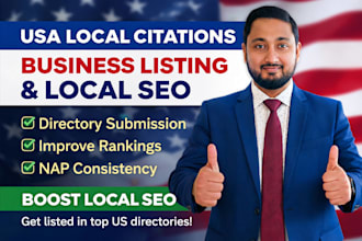 do USA local citations and business listing for local SEO ranking