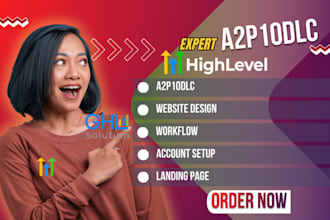 gohighlevel website a2p 10dlc registration gohighlevel funnel workflow  expert