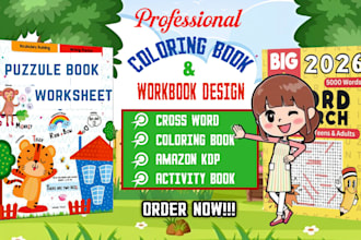 design activity sheet puzzle book coloring book word search preschool worksheet