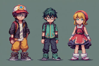 create a awesome custom pixel art portrait from your photo
