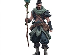 draw dnd character art fantasy character art