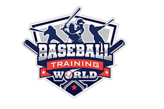 design high quality baseball mascot logo with t shirt design