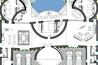 create architectural plans with autocad