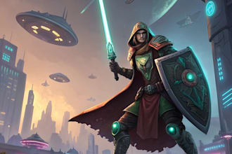 draw your dungeon and dragons or sci fi character