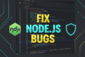 fix node js express and javascript backend bugs