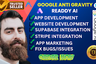 create custom ai web apps using google antigravity lovable supabase readdy ai